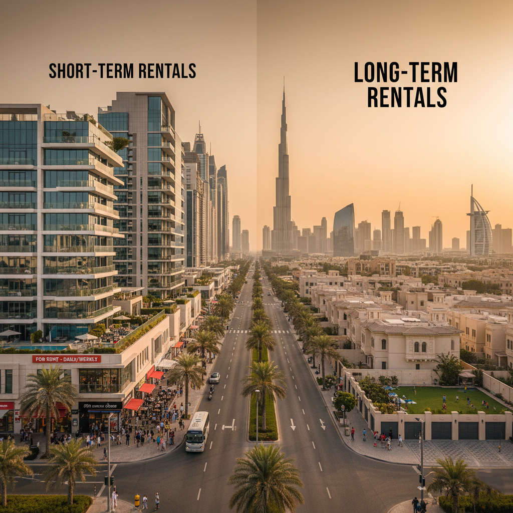 Short-Term vs Long-Term Rentals in Dubai