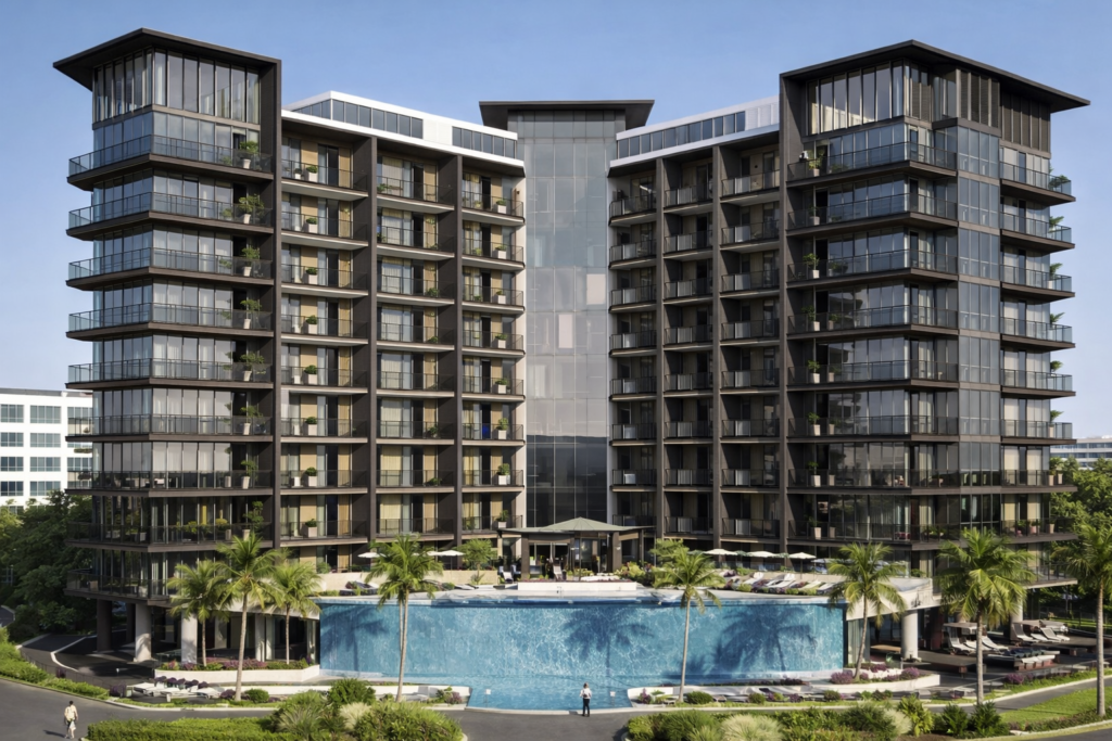 siraj tower arjan dubai